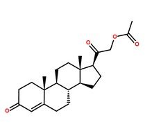 醋酸去氧皮质酮分子结构图