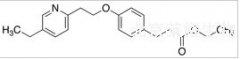 4-[2-(5-Ethyl-2-pyridinyl)ethoxy]benzenepropanoic Acid Ethyl Ester (Pioglitazone Impurity)