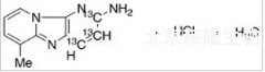 2-Amino-6-methyldipyrido[1,2-a:3',2'-d]imidazole-13C3 Hydrochloride Hydrate