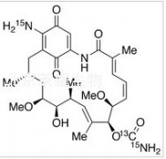 17-Amino Geldanamycin-13C,15N2标准品