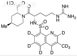 1,2,3,4-四氢阿加曲班-d8标准品