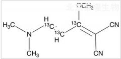 1,1-Dicyano-2-methoxy-4-dimethylamino-1,3-butadiene-13C3