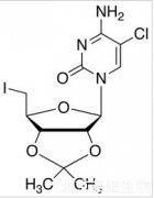 5’-Deoxy-5’-iodo-2’,3’-O-isopropylidene-5-chlorocytidine