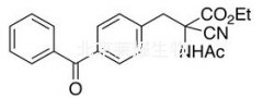 N-乙酰基-α-氰基-对-苯甲酰基-D，L-苯丙氨酸乙基酯标准品