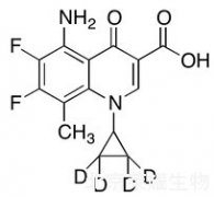 5-Amino-1-cyclopropyl-6,7-difluoro-1,4-dihydro-8-methyl-4-oxo-3-quinolinecarboxylic Acid-d