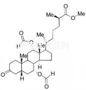 (5β,7α,12α)-7,12-Bis(formyloxy)-3-oxo-cholestan-26-oic Acid Methyl Ester