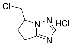 5-(chloromethyl)-5H,6H,7H-pyrrolo[1,2-b][1,2,4]triazole hydrochloride
