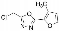 2-(chloromethyl)-5-(3-methylfuran-2-yl)-1,3,4-oxadiazole