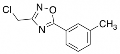 3-(chloromethyl)-5-(3-methylphenyl)-1,2,4-oxadiazole