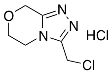 3-(chloromethyl)-5H,6H,8H-[1,2,4]triazolo[3,4-c][1,4]oxazine hydrochloride