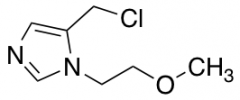 5-(chloromethyl)-1-(2-methoxyethyl)-1H-imidazole hydrochloride