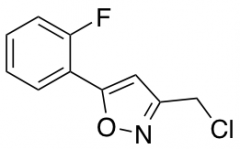 3-(chloromethyl)-5-(2-fluorophenyl)isoxazole