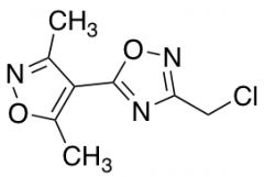 3-(chloromethyl)-5-(3,5-dimethylisoxazol-4-yl)-1,2,4-oxadiazole