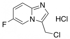 3-(chloromethyl)-6-fluoroimidazo[1,2-a]pyridine Hydrochloride