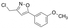 3-(chloromethyl)-5-(3-methoxyphenyl)isoxazole