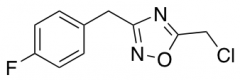 5-(Chloromethyl)-3-[(4-fluorophenyl)methyl]-1,2,4-oxadiazole