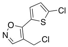 4-(Chloromethyl)-5-(5-chlorothiophen-2-yl)-1,2-oxazole