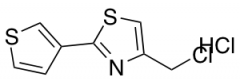 4-(Chloromethyl)-2-(thiophen-3-yl)-1,3-thiazole Hydrochloride