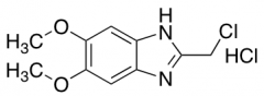 2-(Chloromethyl)-5,6-dimethoxy-1H-1,3-benzodiazole hydrochloride