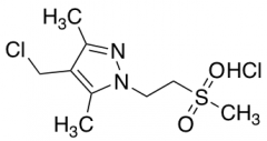 4-(Chloromethyl)-1-(2-methanesulfonylethyl)-3,5-dimethyl-1H-pyrazole Hydrochloride