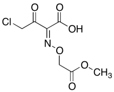 (Z)-4-Chloro-2-((2-methoxy-2-oxoethoxy)imino)-3-oxobutanoic Acid