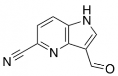 5-Cyano-4-azaindole-3-carbaldehyde