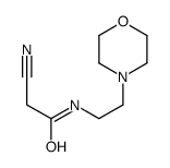 2-Cyano-n-(2-morpholin-4-yl-ethyl)-acetamide