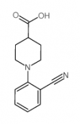 1-(2-Cyanophenyl)piperidine-4-carboxylic Acid