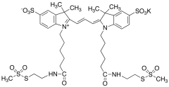 Cyanine 3 Bisfunctional MTSEA Dye, Potassium Salt