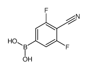 4-Cyano-3,5-difluorophenylboronic acid