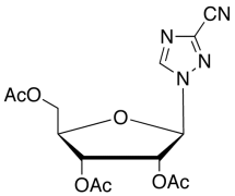 3-Cyano-1-(2,3,5-tri-O-acetyl-&beta;-D-ribofuranosyl)-1,2,4-triazole