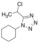 5-(1-chloroethyl)-1-cyclohexyl-1H-1,2,3,4-tetrazole