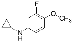 N-Cyclopropyl-3-fluoro-4-methoxy-benzenamine