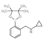 2-(N-Cyclopropylaminomethyl)phenylboronic Acid Pinacol Ester