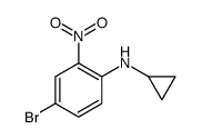 N-Cyclopropyl 4-bromo-2-nitroaniline