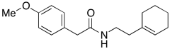 N-[2-(1-Cyclohexen-1-yl)ethyl]-4-methoxybenzeneacetamide