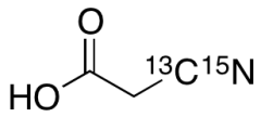 Cyanoacetic Acid-13C 15N