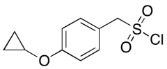 (4-Cyclopropoxyphenyl)methanesulfonyl Chloride
