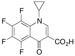 1-Cyclopropyl-5,6,7,8-tetrafluoro-4-oxo-1,4-dihydroquinoline-3-carboxylic Acid