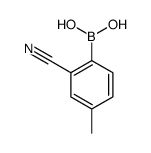 2-Cyano-4-methylphenylboronic acid