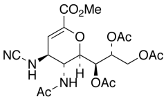 N-Cyano Zanamivir Amine Triacetate Methyl Ester