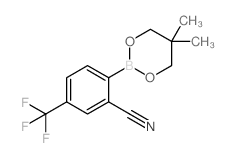 2-Cyano-4-trifluoromethylphenylboronic acid neopentyl glycol ester