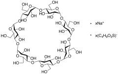 &beta;-Cyclodextrin Sulfobutyl Ethers, Sodium Salts