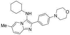 N-Cyclohexyl-6-methyl-2-[4-(4-morpholinyl]-imidazo[1,2-a]pyridin-3-amine