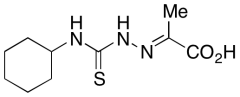 (2E)-2-[2-[(Cyclohexylamino)thioxomethyl]hydrazinylidene]propanoic Acid