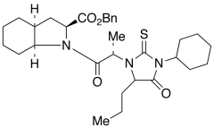 (2S,3aS,7aS)-1-[(2S)-2-[3-Cyclohexyl-2-thioxo-4-oxo-5-propyl-1-imidazolidinyl]-1-oxopropyl