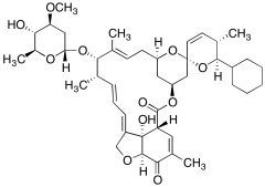 25-​Cyclohexyl-​4'-​O-​de(2,​6-​dideoxy-​3-​O-​methyl-​&alpha;-​L-​