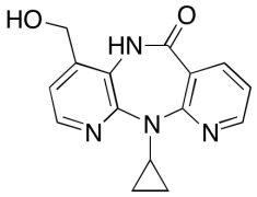 11-Cyclopropyl-5,11-dihydro-4-(hydroxymethyl)-6H-dipyrido[3,2-b:2',3'-e][1,4]diazepin-6-o