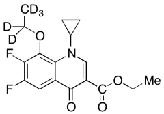 1-Cyclopropyl-8-ethoxy-6,7-difluoro-1,4-dihydro-4-oxo-3-quinolinecarboxylic Acid Ethyl Est