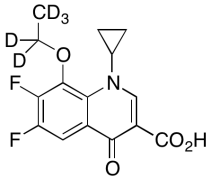 1-Cyclopropyl-8-ethoxy-6,7-difluoro-1,4-dihydro-4-oxo-3-quinolinecarboxylic Acid-d5
